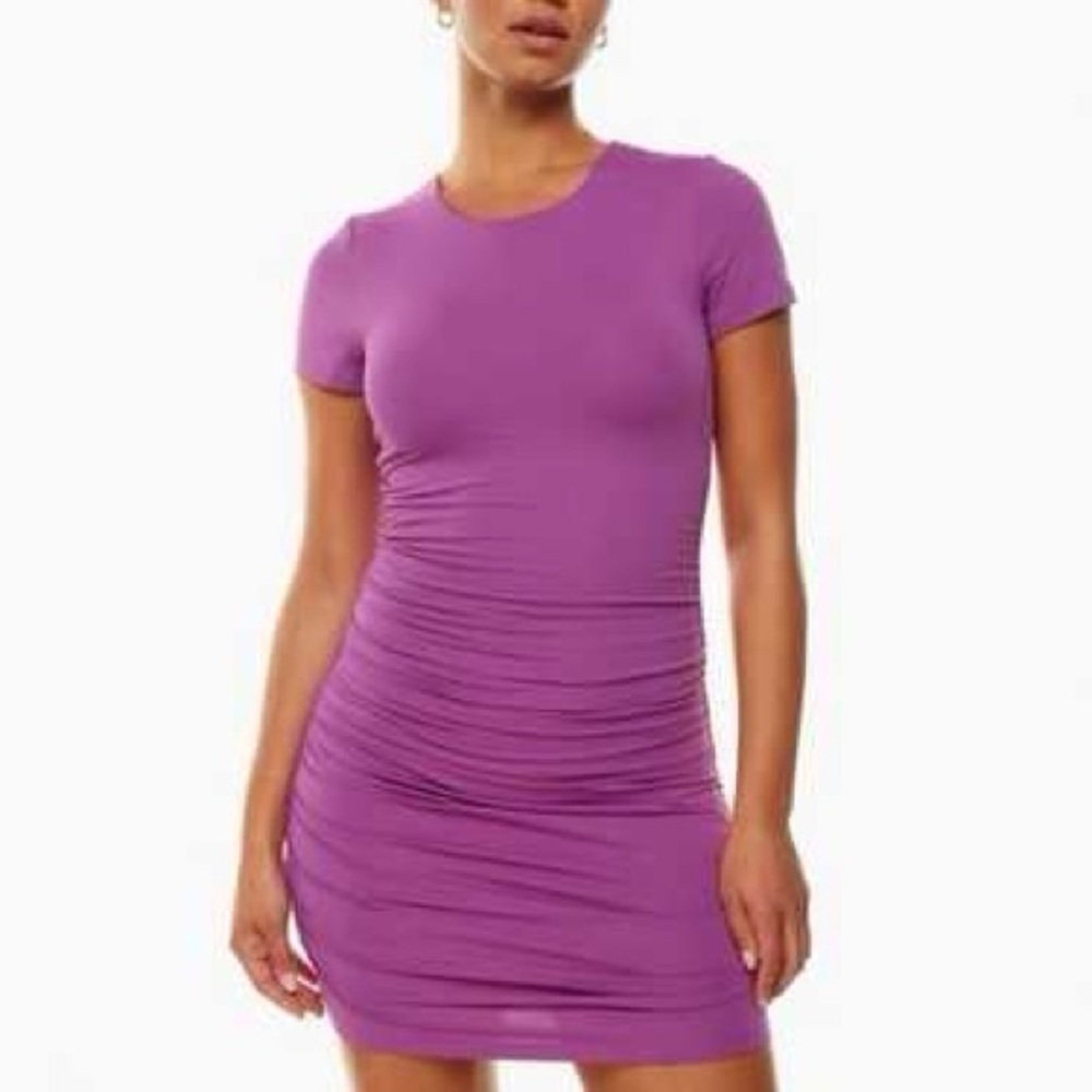 Babaton Contour Ruched Mini Dress